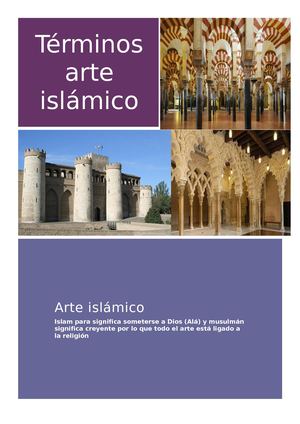 Terminos Arte Islamico