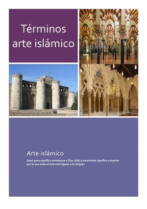 Terminos Arte Islamico