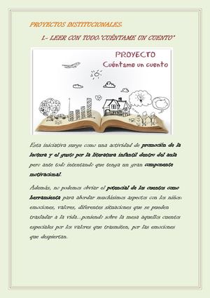 Proyectosinstitucionales 2018