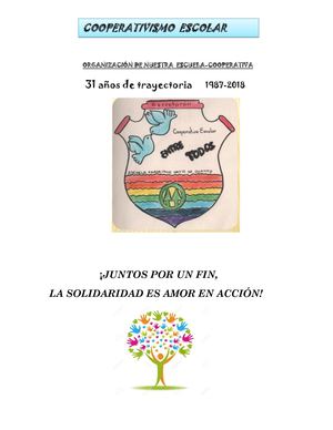 Una Escuela Cooperativa 2018
