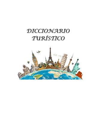 Diccionario Turístico