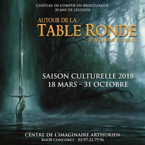 Saison culturelle 2018 au Centre Arthurien