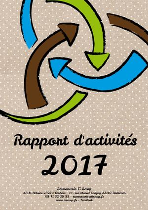 Rapport D'activités 2017 - Ressourcerie Ti Récup'