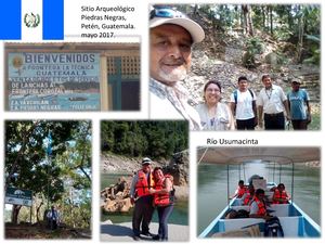 Sitio Arqueológico, Piedras Negras, Petén, Guatemala.  mayo 2017