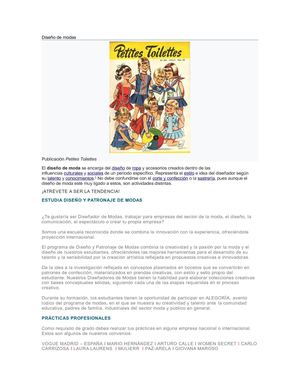 Diseño De Modas