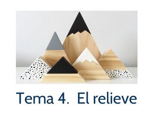 Tema 4 El Relieve