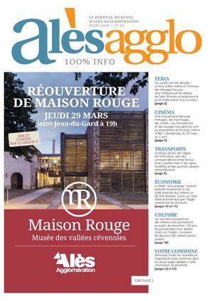 Journal Alès Agglo N°54 - Mars 2018