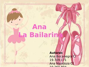 Ana La Bailarina
