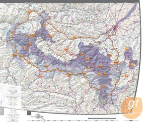 Carte Grand Tour Alpi Marittime - Mercantour