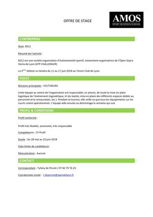 FAMES 3 - Open Sopra Steria - Offre De Stage Voltigeurs