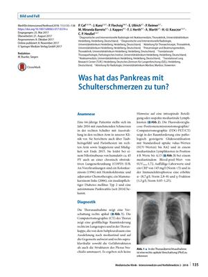 09 Was Hat Das Pankreas Mit Schulterschmerzen Zu Tun