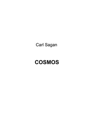 Carl Sagan Cosmos