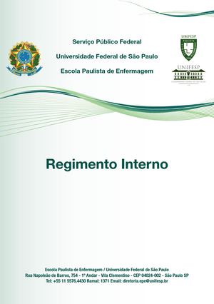 Regimento Escola Paulista De Enfermagem