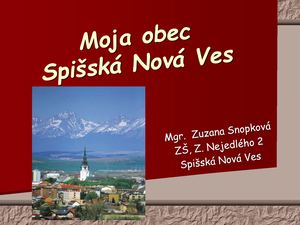 Spišská Nová Ves A Okolie Upravená