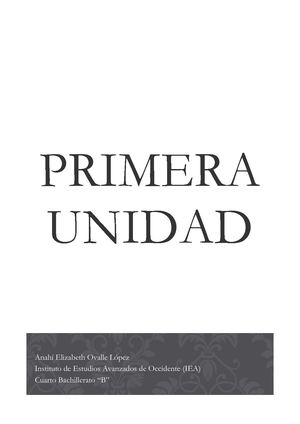 Revista Primera Unidad