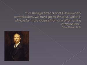 Arthur Conan Doyle