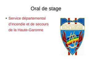 Oral De Stage 3