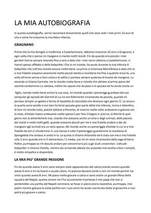Autobiografia