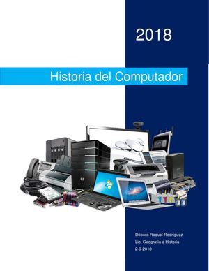 Evolución del computador
