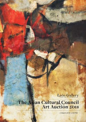 The Asian Cultural Council Art Auction 2018 Catalog