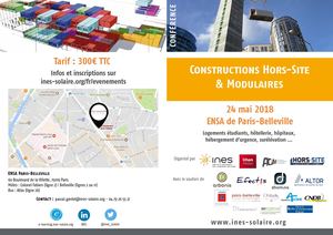 Programme Hors Site Et Modulaire