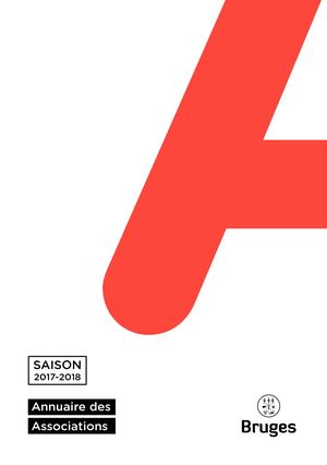Guide des Associations - Bruges 2017-2018