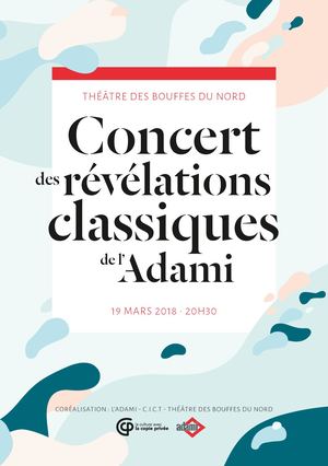 ProgrammeConcert des Révélations Classiques de l'Adami 2018