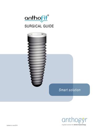 Anthofit® surgical guide - FR/GB