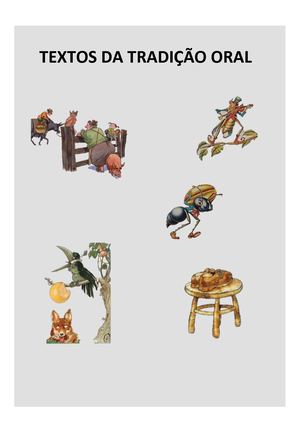 Textos Da Tradição Oral