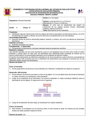 Ciencias Tercera Semana