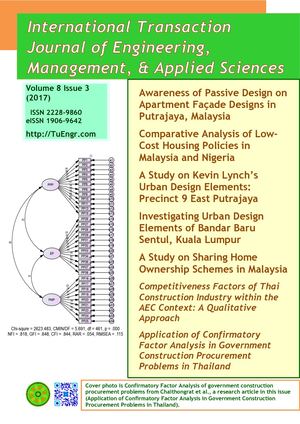 V8(3) 2017 International Transaction Journal of Engineering, Management, & Applied Sciences & Technologies