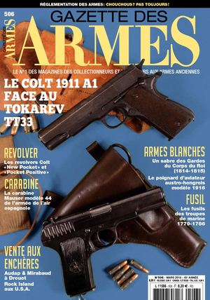 GAZETTE DES ARMES N°506 Mars 2018