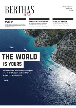 1. Ausgabe Berthas Echo