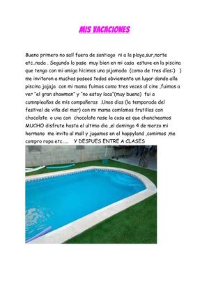 Vacaciones De Verano