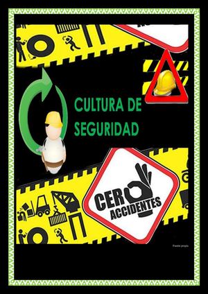 CULTURA DE SEGURIDAD