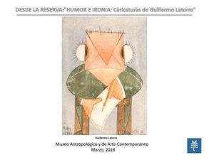 HUMOR E IRONÍA: Caricaturas de Guillermo Latorre