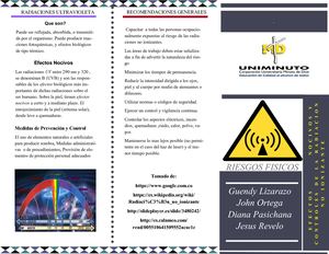 Folleto Radiación No Ionizante