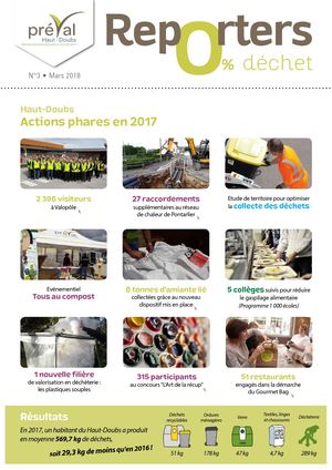 [ LETTRE D'INFO N°3 ] Reporters 0% déchet
