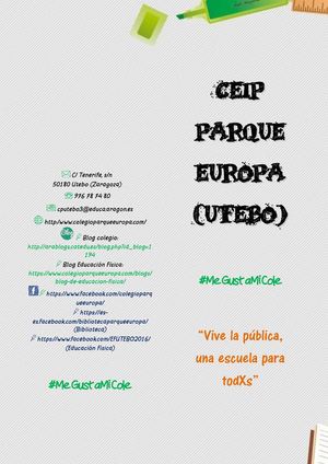 Ceip Parque Europa (Utebo)