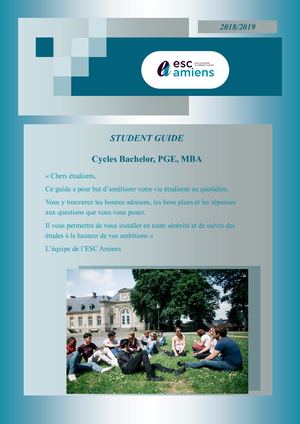 Student Guide 2018 2019