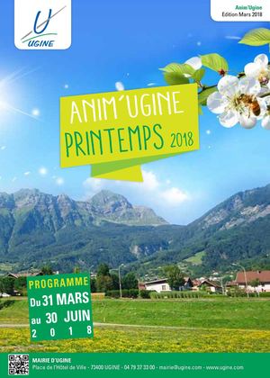 Animugine Printemps 2018