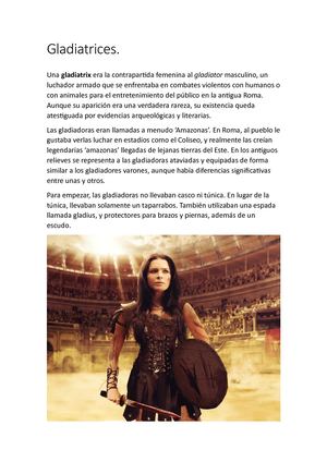 Rosario Gladiatrices