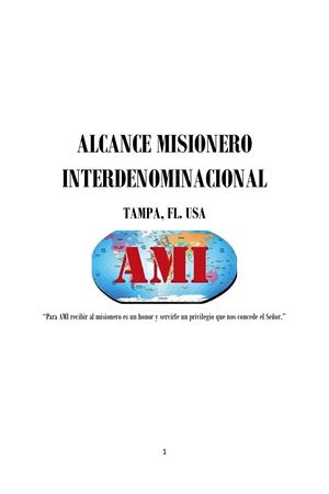 Alcance Misionero Interdenominacional