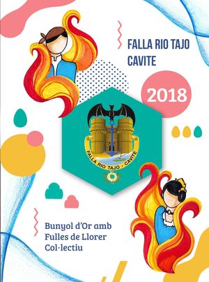 Llibret Falla Río Tajo Cavite - Falles 2018