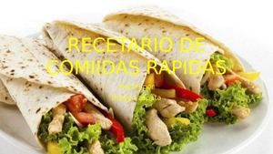 Recetario De Comiidas Rapidas