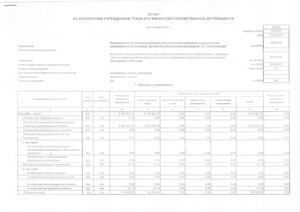 отчет о ФХД на 01 01 18г