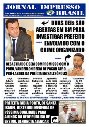 JORNAL IMPRESSO BRASIL EDIÇÃO 145