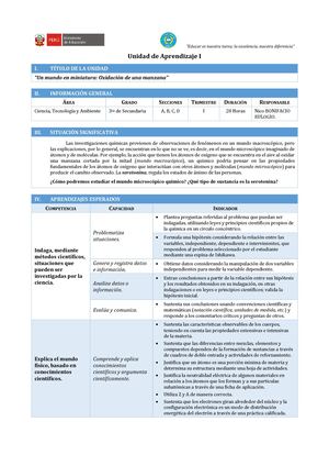 UI [Un mundo en miniatura: Oxidación de una manzana] 3 °