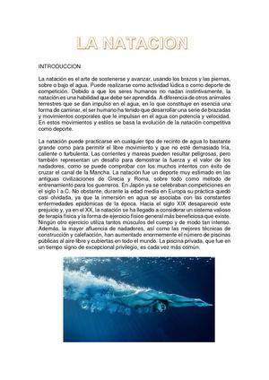 Natacion Pdf