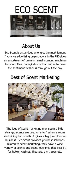 Best of Scent Marketing-Eco Scent